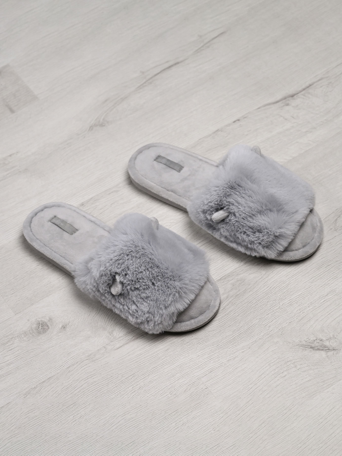 Тапки MBM HOME Nana модель SL-03 LIGHT GRAY Фото