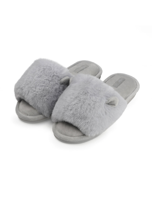 Тапки MBM HOME Nana модель SL-03 LIGHT GRAY Фото