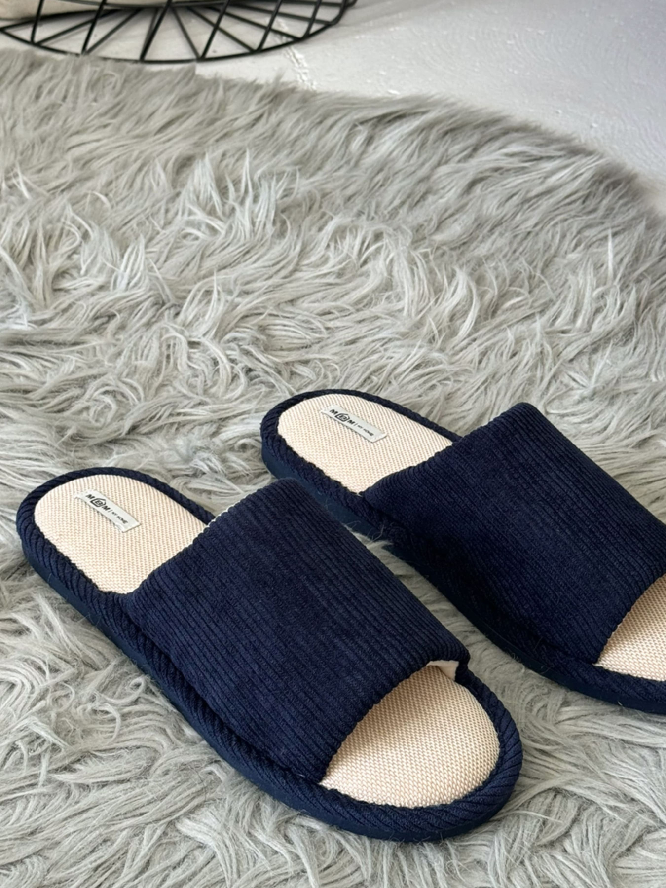 Тапки MBM HOME Semen модель SL-15 DARK BLUE Фото