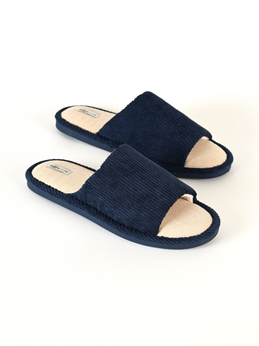 Капці MBM HOME Semen модель SL-15 DARK BLUE Фото