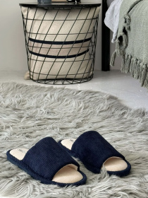 Тапки MBM HOME Semen модель SL-15 DARK BLUE Фото