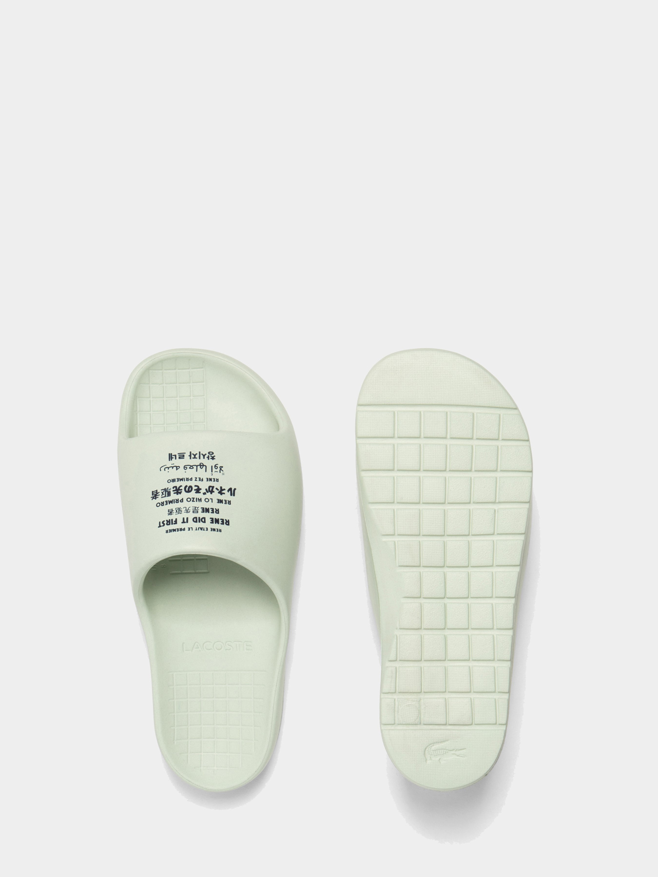 Шлёпанцы Lacoste Serve Slide 2.0 модель 747CFA0041WN1 Фото
