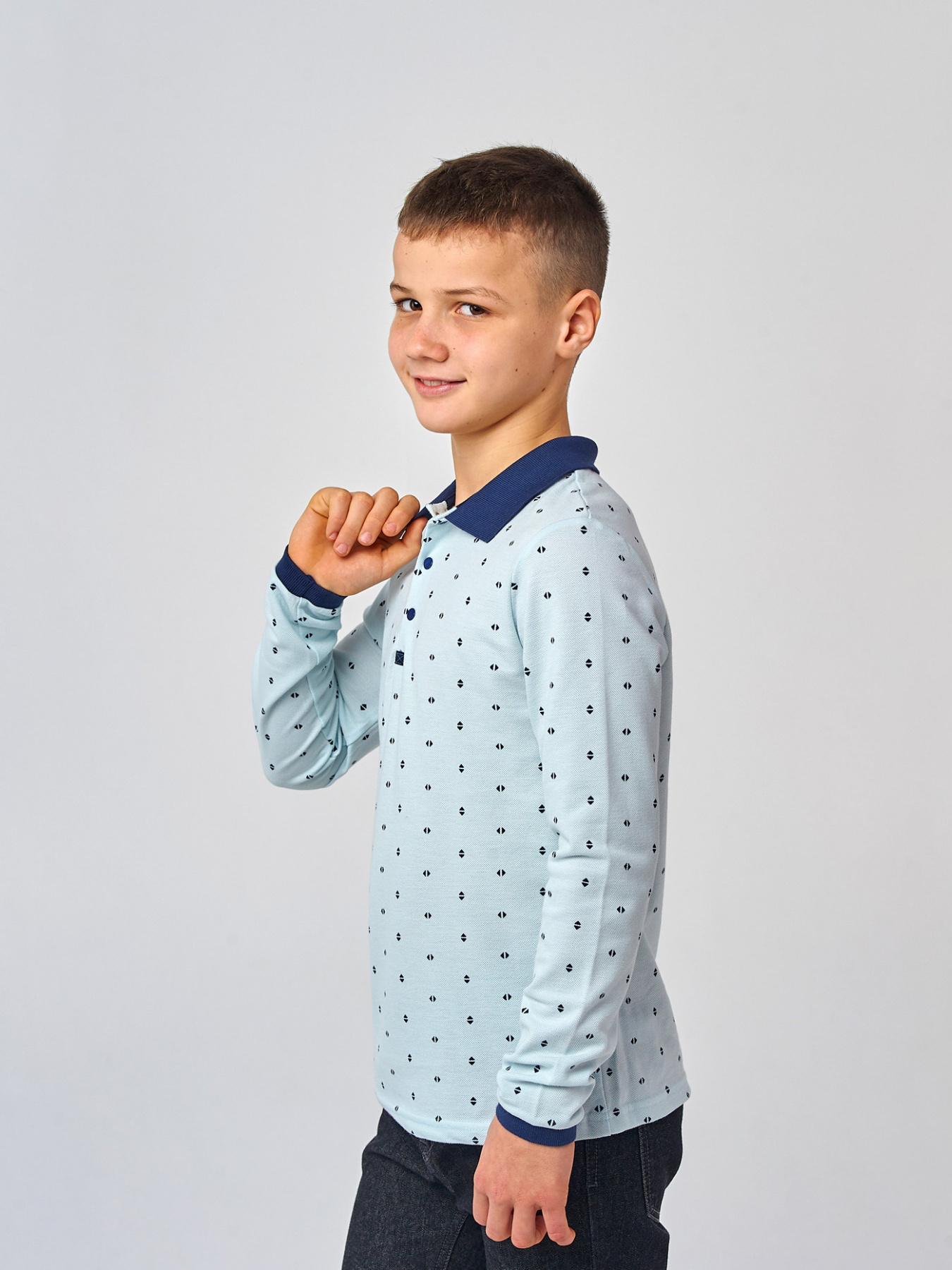 Футболки и поло SMIL модель smil_114100-risunok-na-golubom Фото