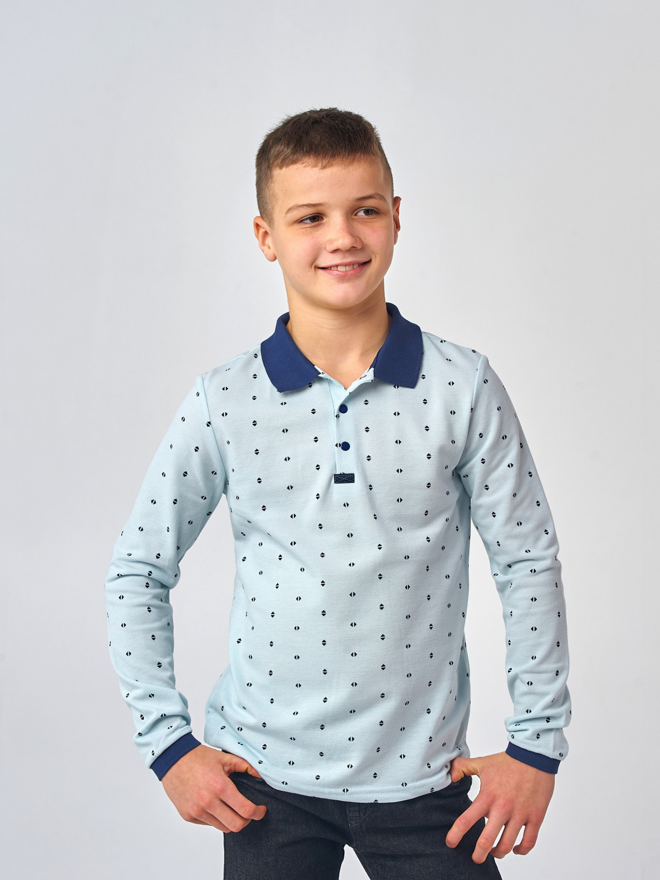 Футболки и поло SMIL модель smil_114100-risunok-na-golubom Фото