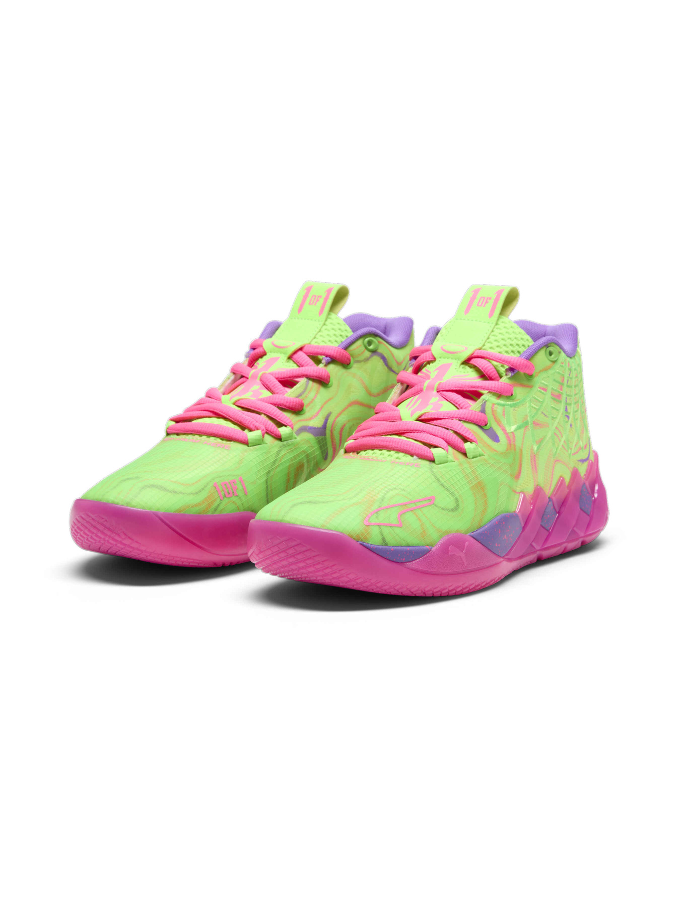 Кросівки PUMA Mb.01 Inverse Toxic модель 310437 Фото