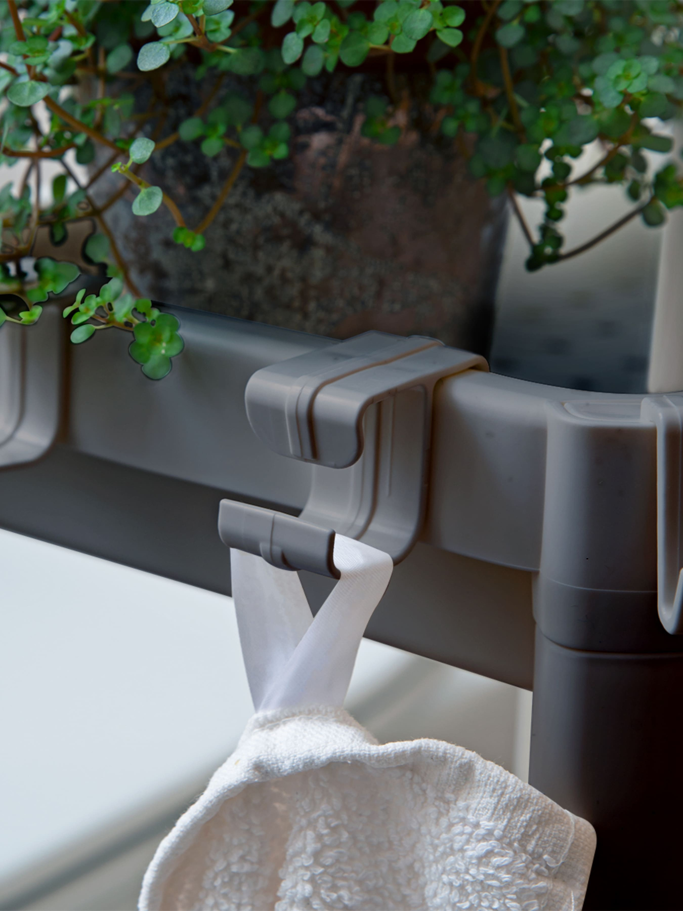 Етажерка 3-рівнева сіра MBM HOME модель FH-22/3 GRAY Фото