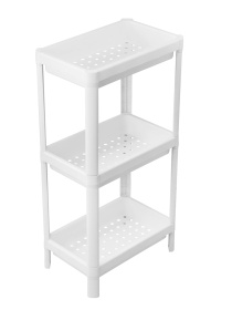 Етажерка 3-рівнева біла MBM HOME модель FH-22/3 WHITE Фото