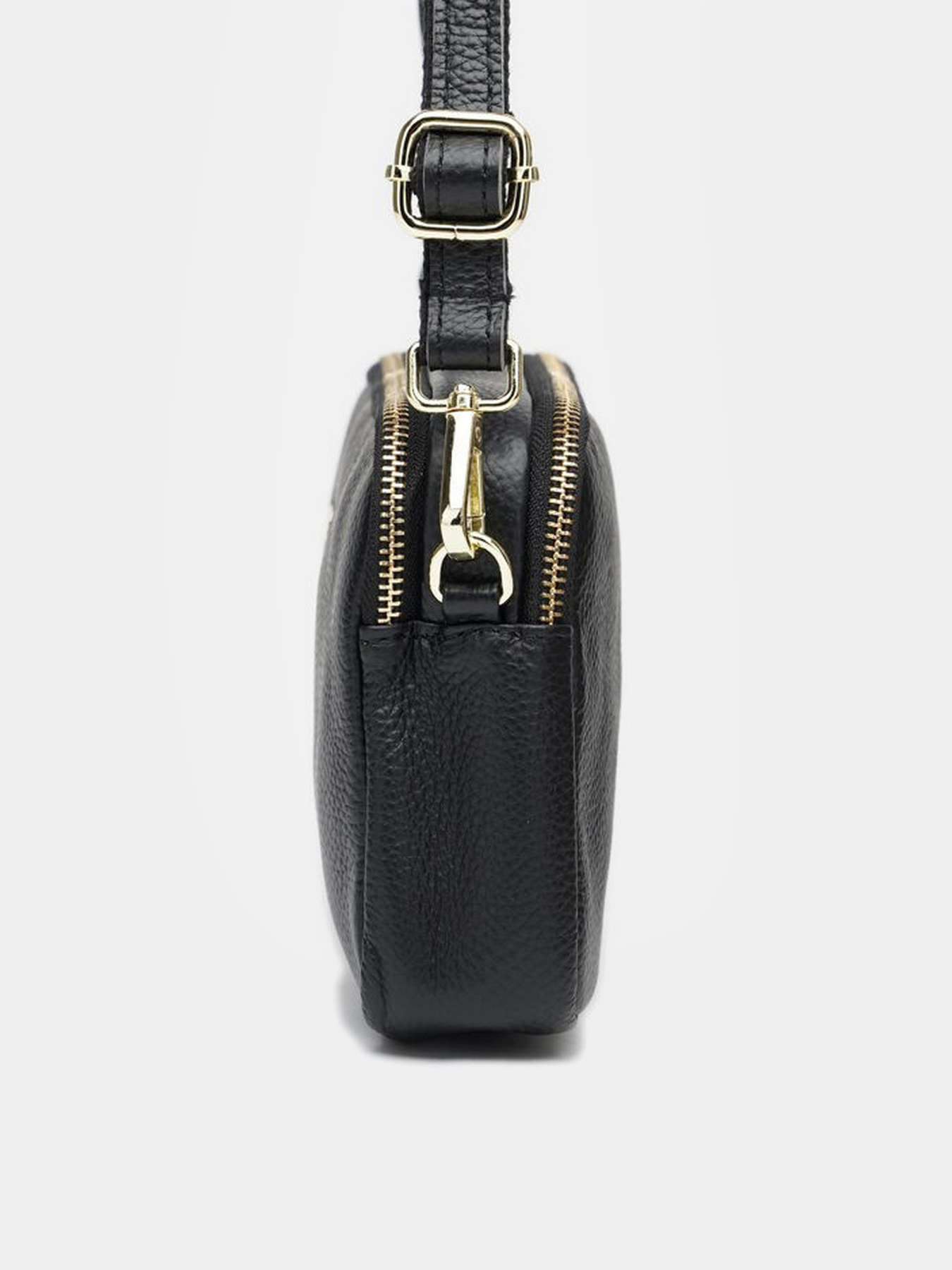 Сумки Borsa Leather модель K11906-black Фото