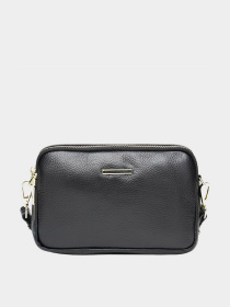 Сумки Borsa Leather модель K11906-black Фото