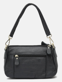 Сумки Borsa Leather модель K1211-black Фото