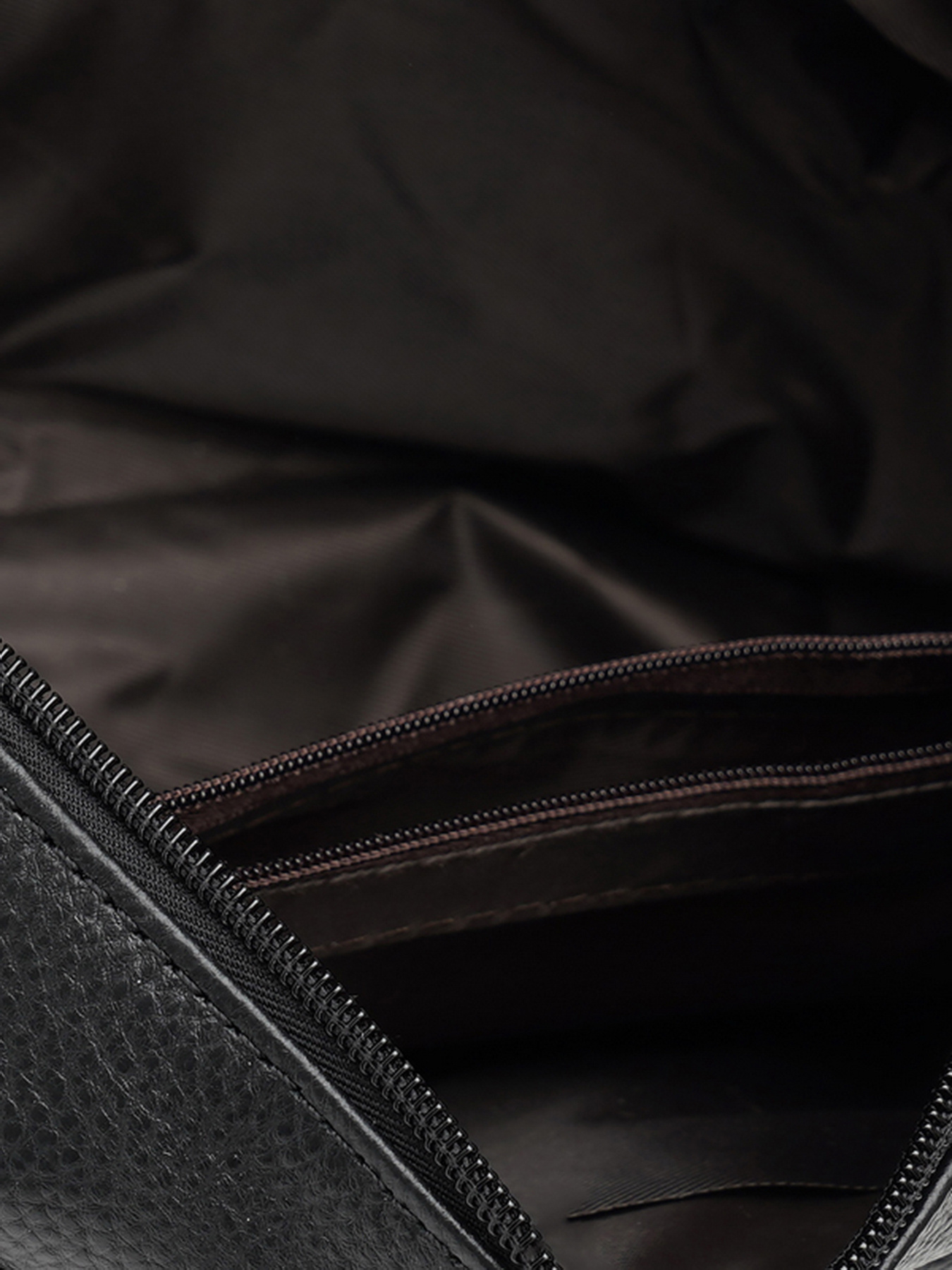 Сумки Borsa Leather модель K1131-black Фото