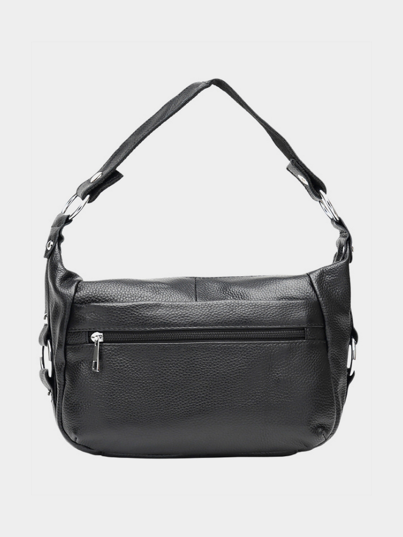 Сумки Borsa Leather модель K1131-black Фото