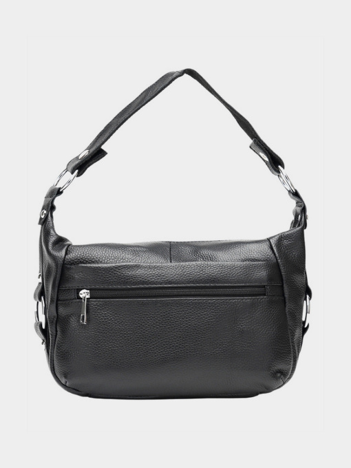Сумки Borsa Leather модель K1131-black Фото