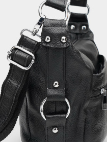 Сумки Borsa Leather модель K1131-black Фото
