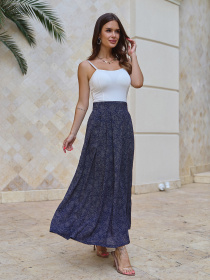 Юбки ISSA Plus модель 14782_синий Фото