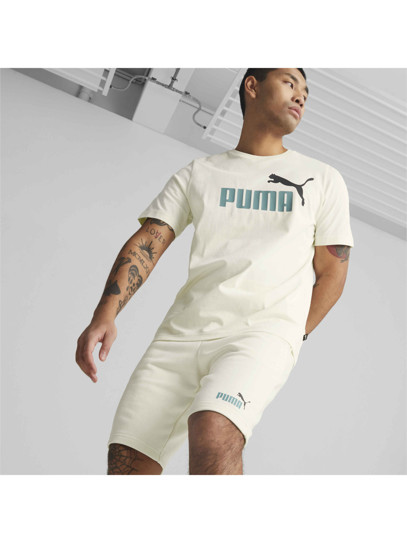 Шорты PUMA Ess+ 2 Col Shorts модель 586766 Шорты PUMA Ess+ 2 Col Shorts модель 586766 Фото