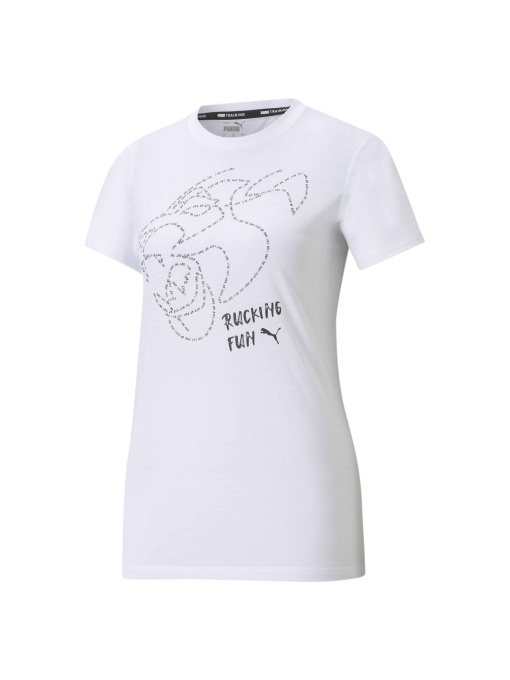 Футболки і поло PUMA Running Graphic Ss Tee W модель 520415 Фото