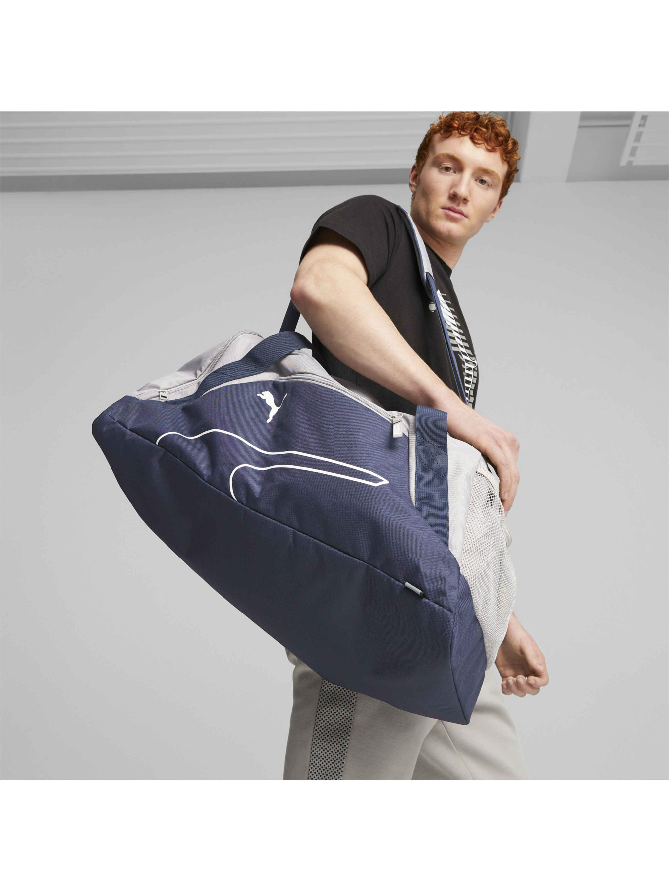 Сумки PUMA Fundamentals Sports Bag M модель 079237 Сумки PUMA Fundamentals Sports Bag M модель 079237 Фото