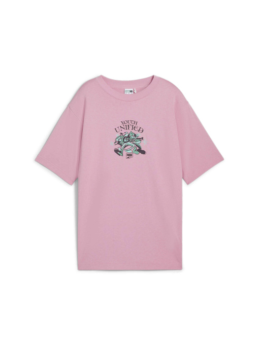Футболки і поло PUMA Downtown Relaxed Graphic Tee модель 626651 Фото