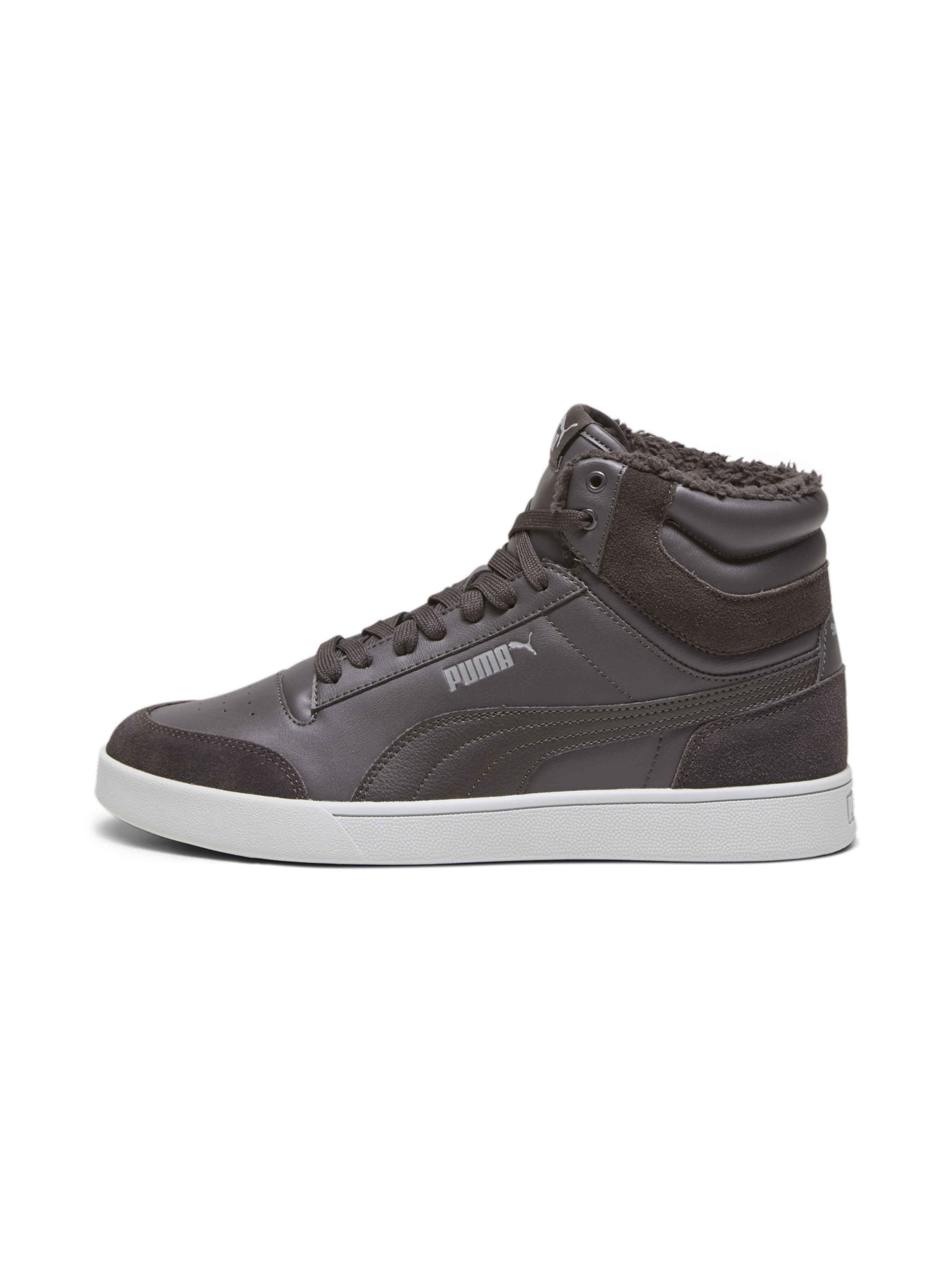 Кеди PUMA Shuffle Mid Fur модель 387609 Фото