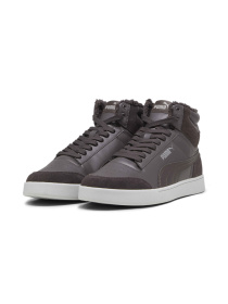 Кеди PUMA Shuffle Mid Fur модель 387609 Фото