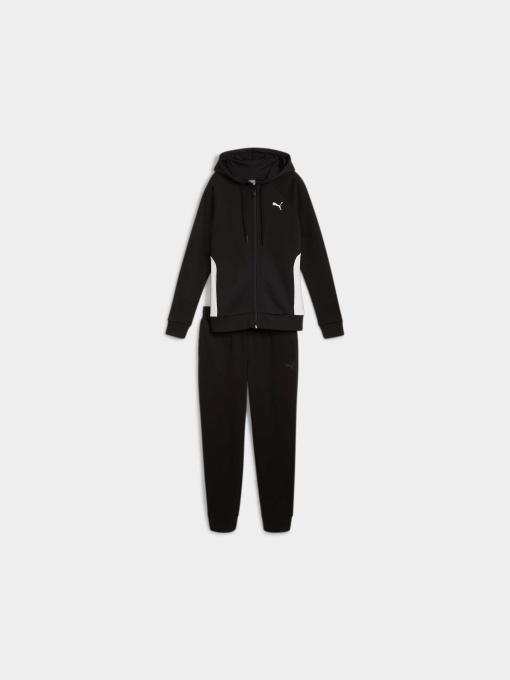 Костюмы PUMA Classic Hooded Tracksuit Fl модель 683035 Фото
