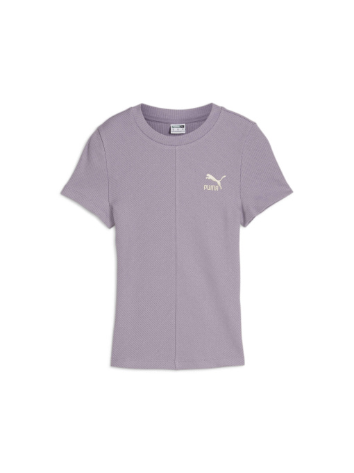 Футболки і поло PUMA Classics Ribbed Slim Tee модель 626629 Фото