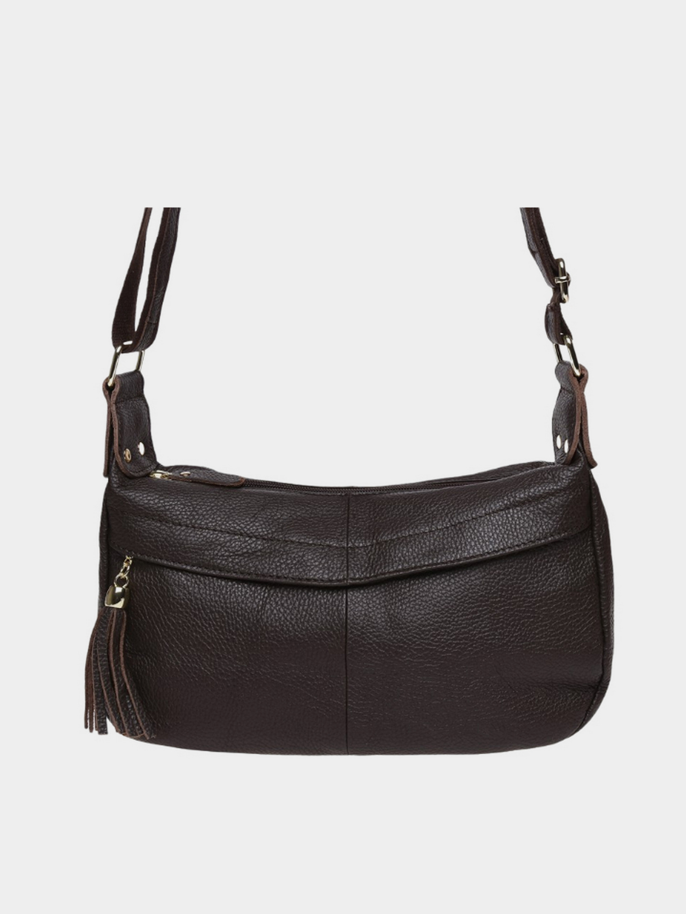 Сумки Borsa Leather модель 1t300-brown Фото