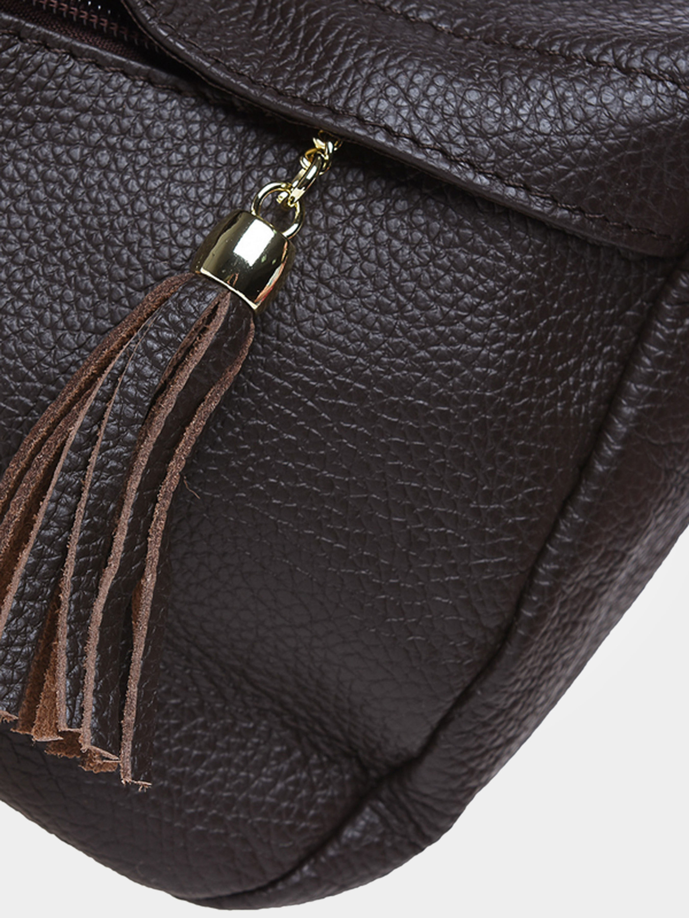 Сумки Borsa Leather модель 1t300-brown Фото