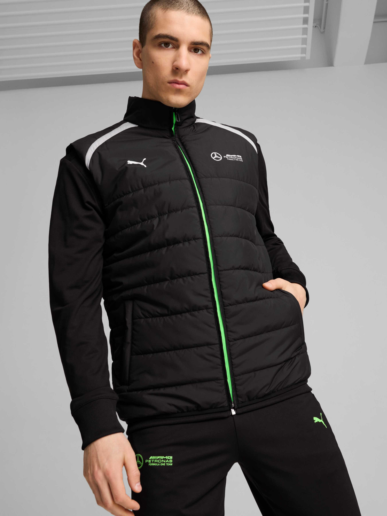 Куртки та дублянки PUMA Mapf1 Padded Gilet модель 627326 Фото