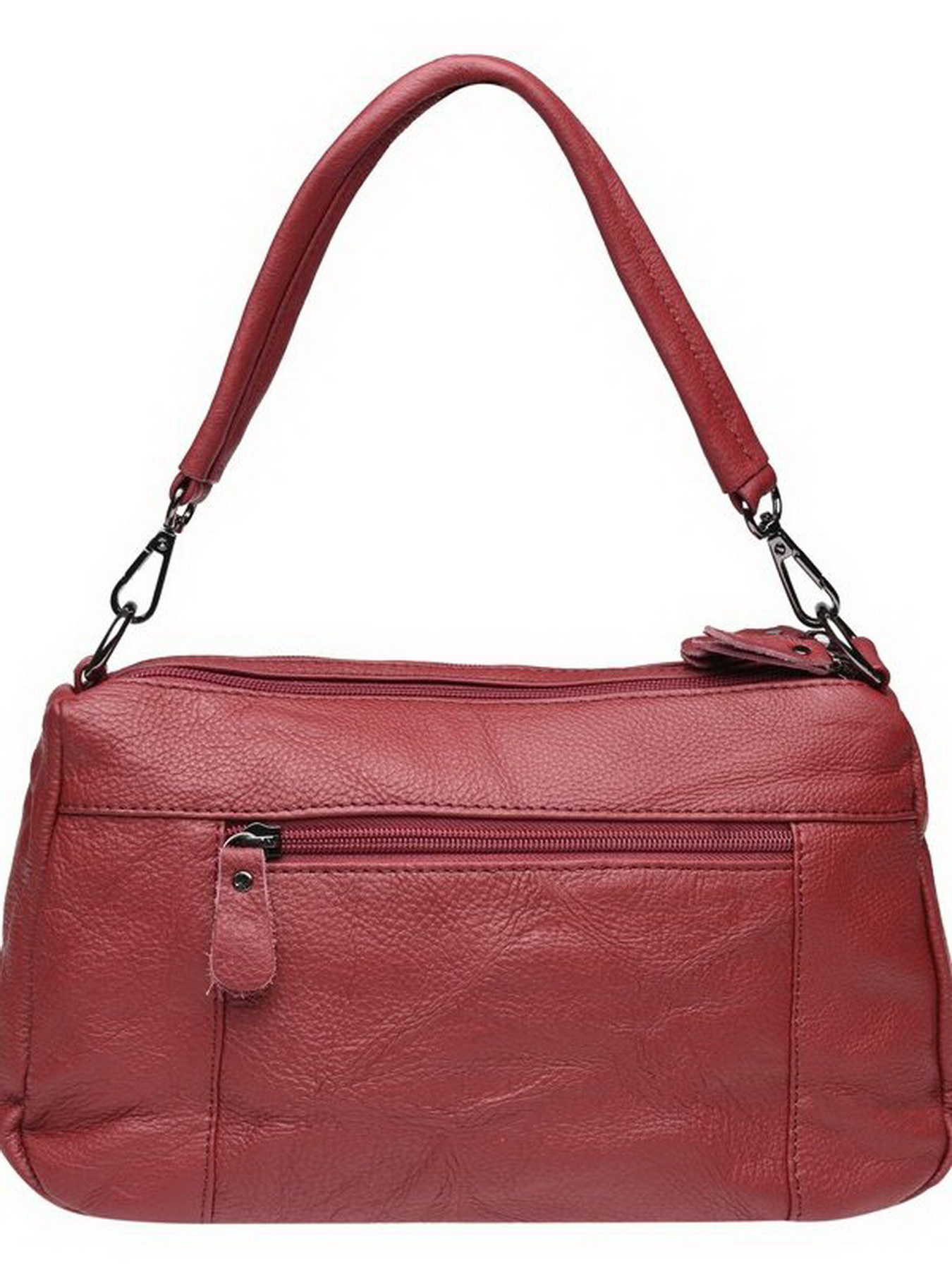 Сумки Borsa Leather модель K1840-red Фото