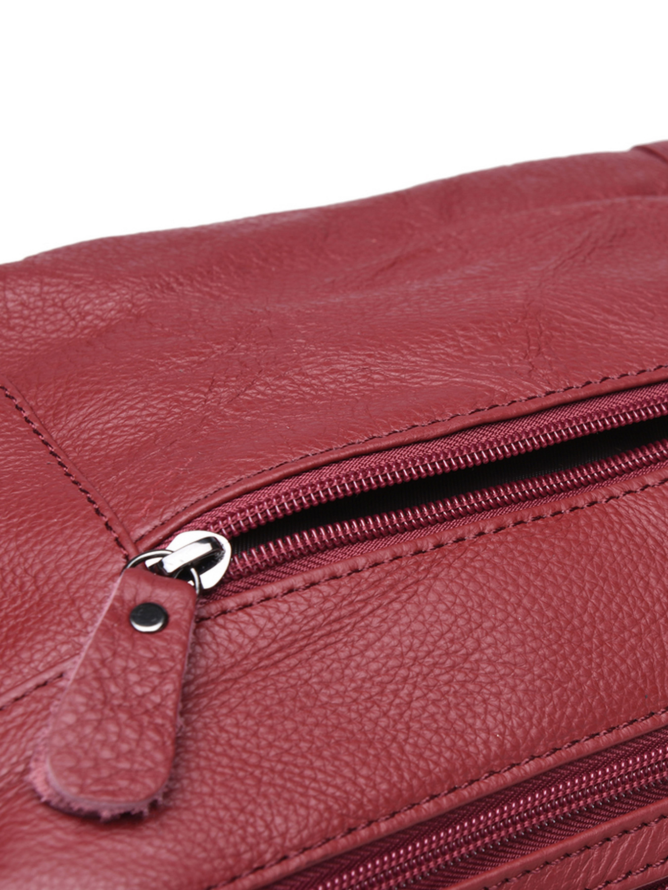 Сумки Borsa Leather модель K1840-red Фото
