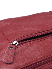 Сумки Borsa Leather модель K1840-red Фото