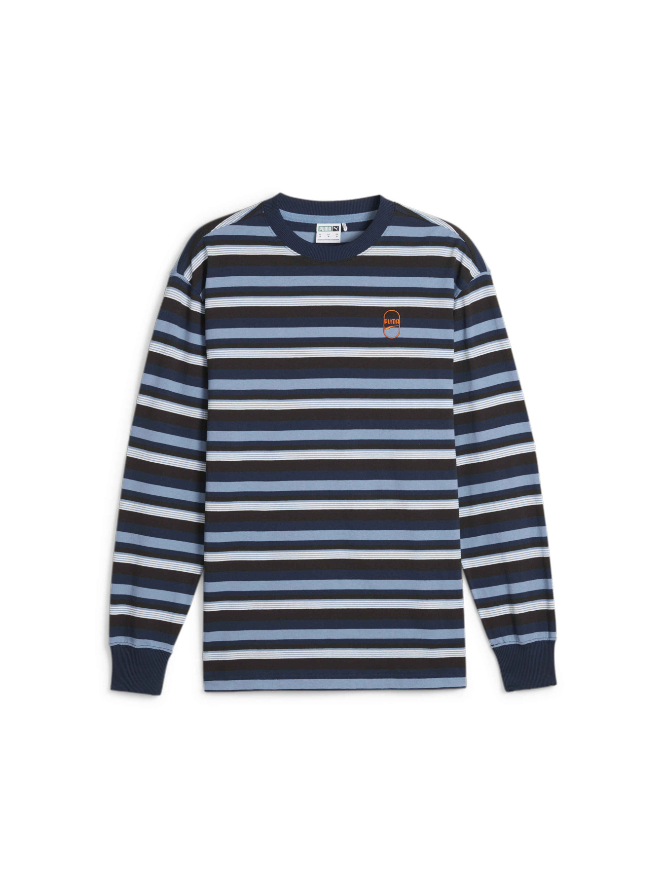 Худи и свитшоты PUMA Downtown 180 Striped Tee модель 624377 Фото
