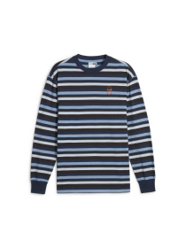 Худи и свитшоты PUMA Downtown 180 Striped Tee модель 624377 Фото