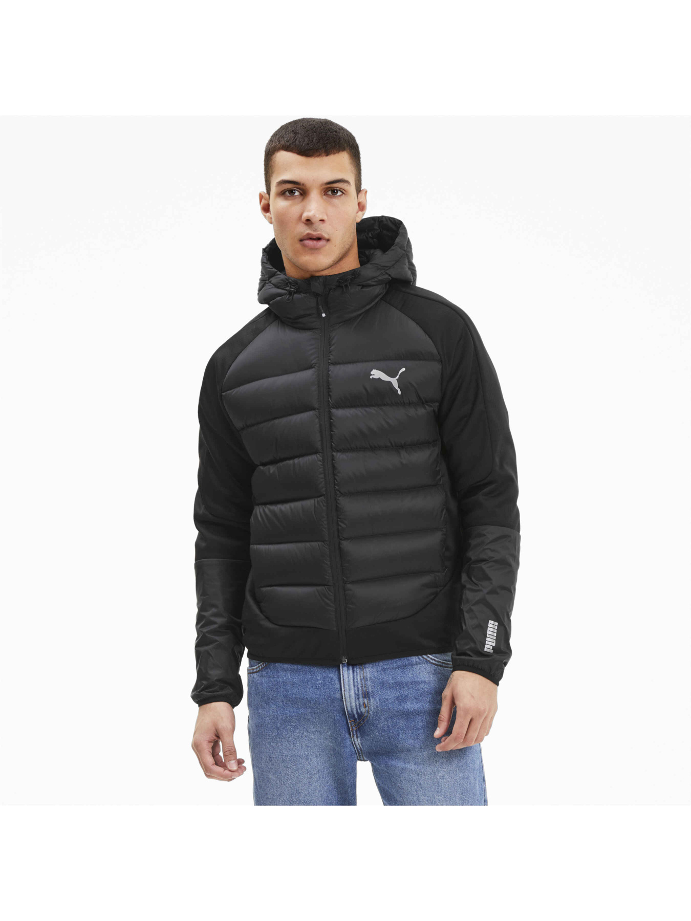 Куртки та дублянки PUMA Hybrid Down Jacket модель 582203 Куртки та дублянки PUMA Hybrid Down Jacket модель 582203 Фото