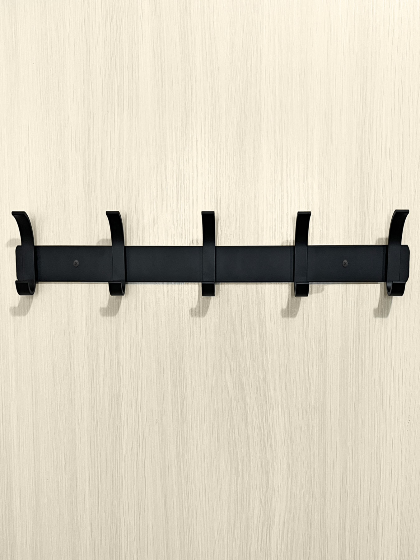 Вішалка на 5 гачків чорна MBM HOME модель HA-04/5 BLACK Фото