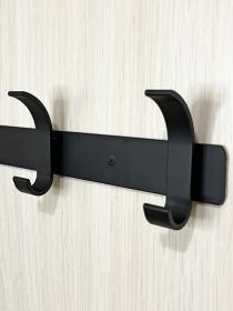 Вішалка на 5 гачків чорна MBM HOME модель HA-04/5 BLACK Фото