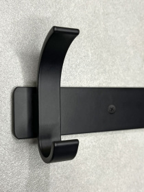 Вішалка на 5 гачків чорна MBM HOME модель HA-04/5 BLACK Фото
