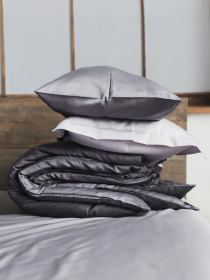 Комплект постельного белья Gray and Grey с натурального сатина OWLED модель SB1-1001-GG Фото