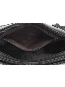 Сумки Borsa Leather модель 1t840-black Фото