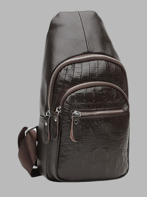 Сумки Borsa Leather модель K1142-brown Фото