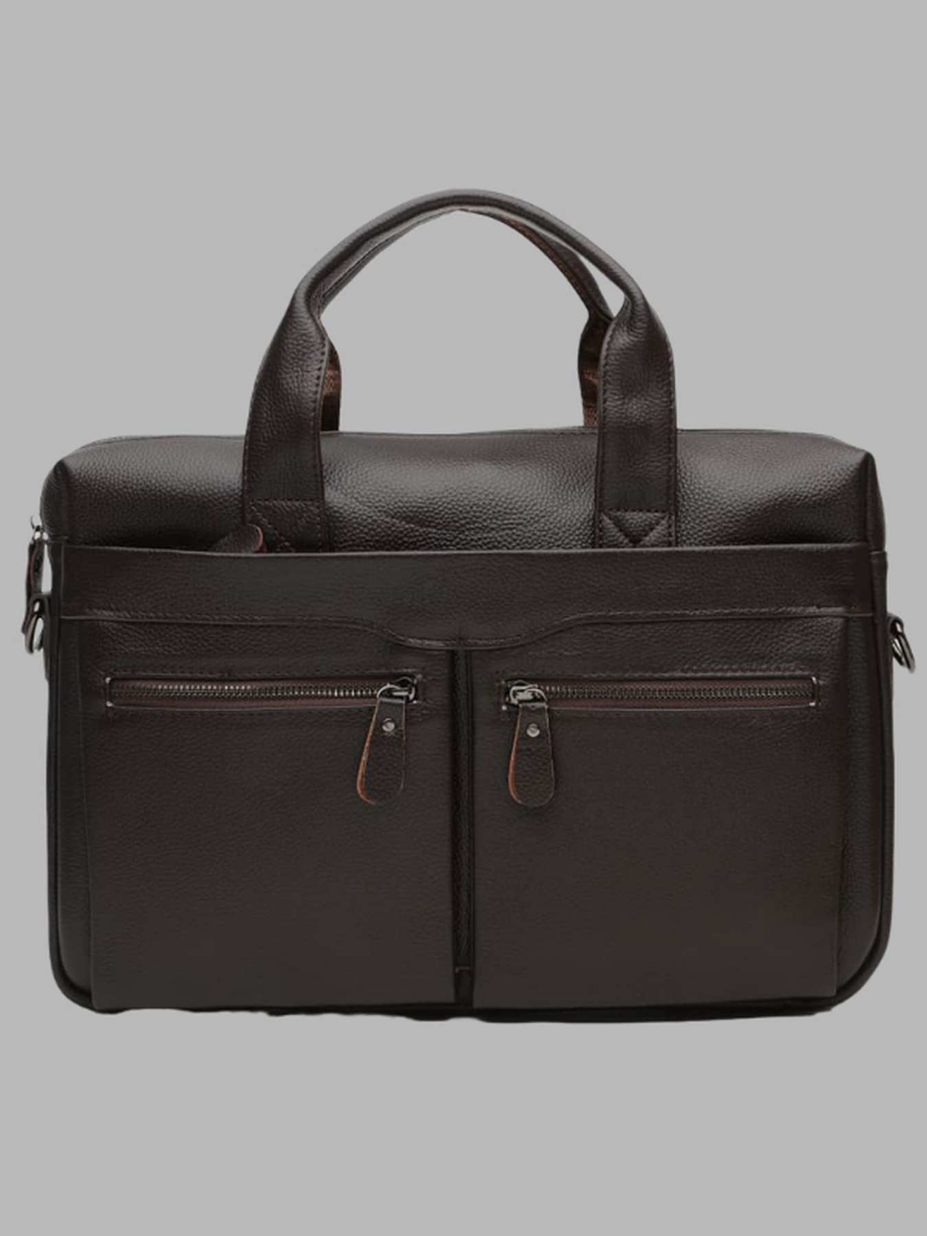Сумки Borsa Leather модель K18612-brown Фото