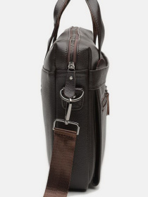Сумки Borsa Leather модель K18612-brown Фото