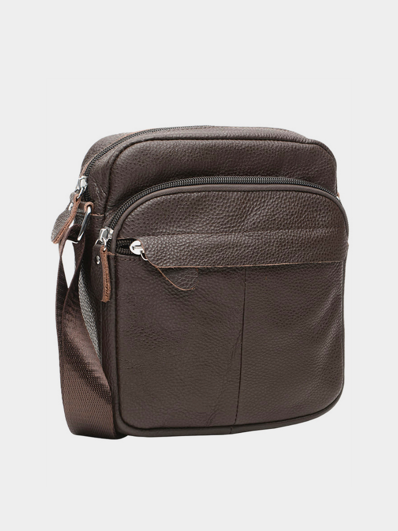 Сумки Borsa Leather модель K10082-brown Фото
