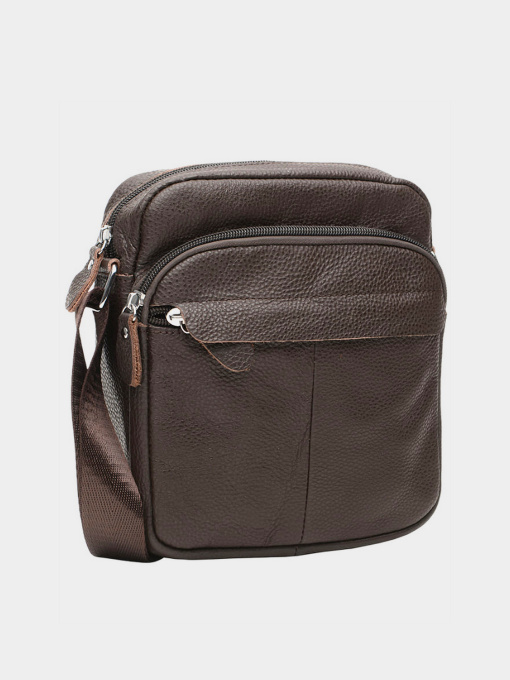 Сумки Borsa Leather модель K10082-brown Фото