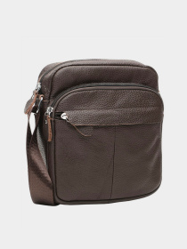 Сумки Borsa Leather модель K10082-brown Фото