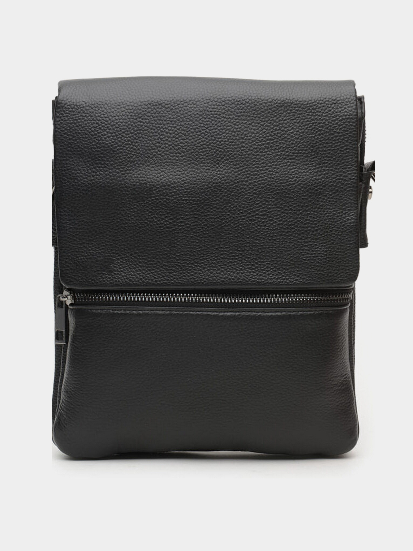 Сумки Borsa Leather модель K12056-black Фото