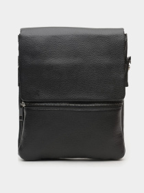 Сумки Borsa Leather модель K12056-black Фото