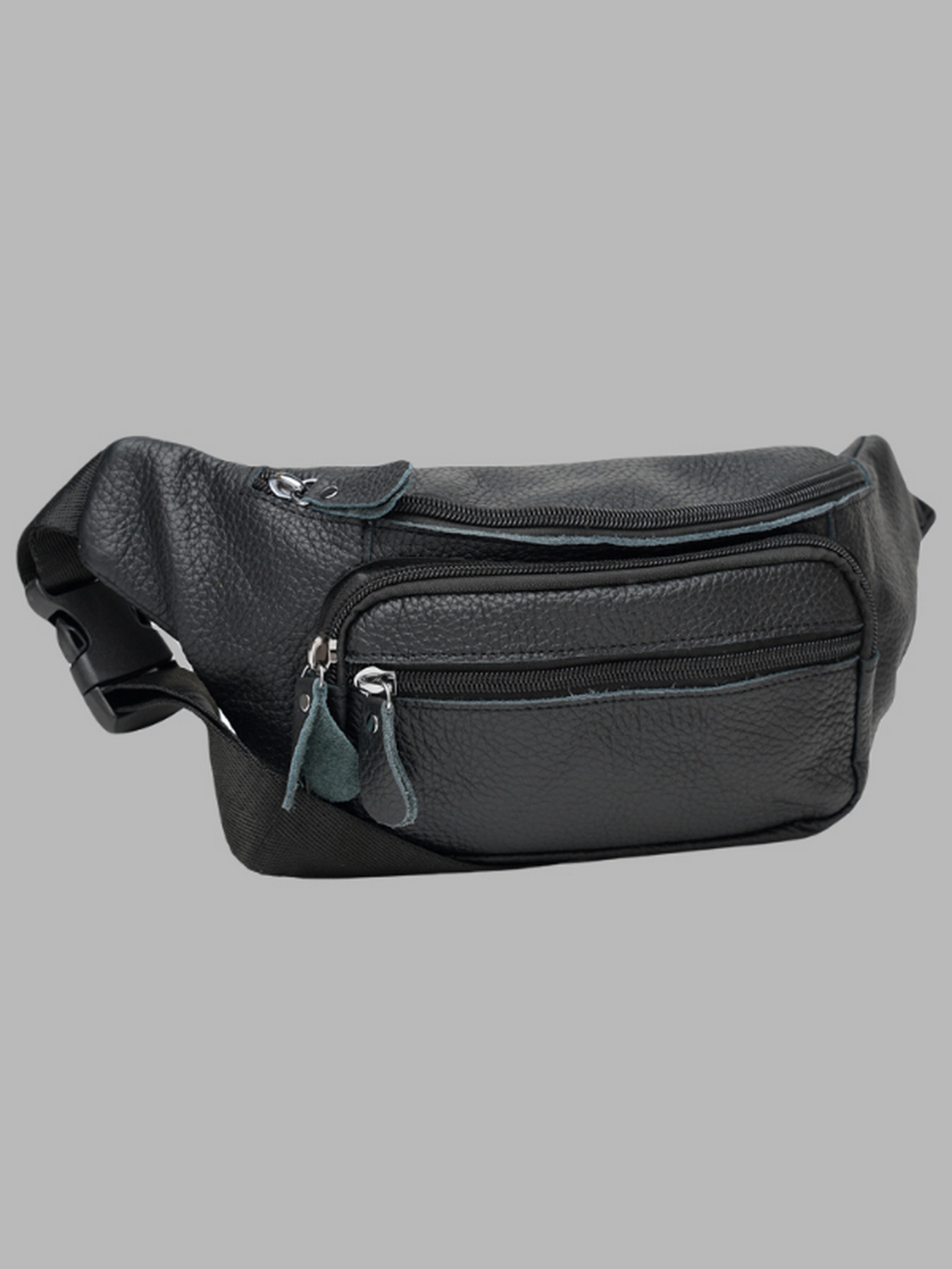 Сумки Borsa Leather модель K101-black Фото
